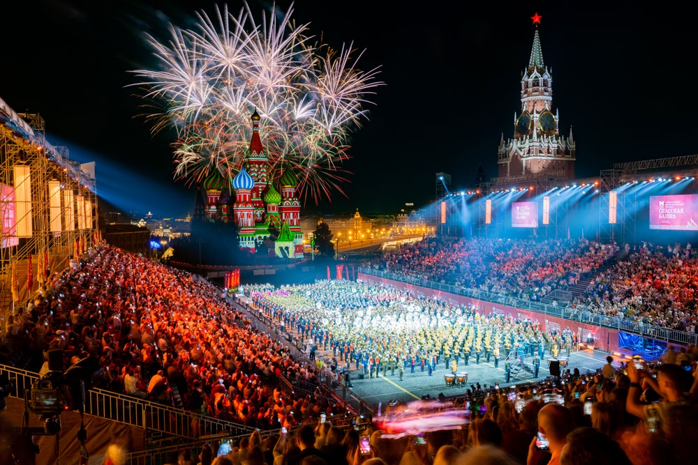 Президент России Владимир Путин разрешил проведение Фестиваля Спасская башня в 2024 году на Красной площади